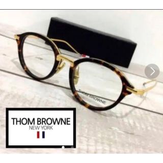 トムブラウン(THOM BROWNE)のトム・ブラウン Thom Browne メガネ 眼鏡 デミ TORTOISE(サングラス/メガネ)