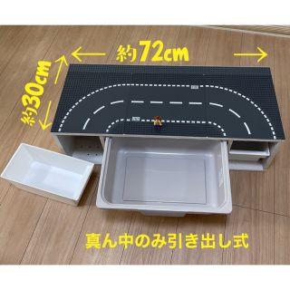トミカ棚5段☆レゴプレイラックレゴ テーブル☆タイプB-