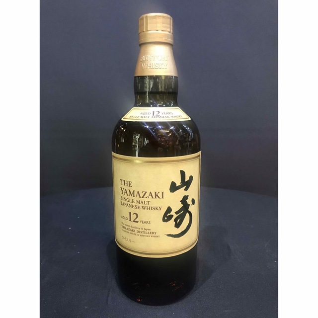 サントリー(サントリー)のサントリー山崎12年700ml×12本箱無 食品/飲料/酒の酒(ウイスキー)の商品写真