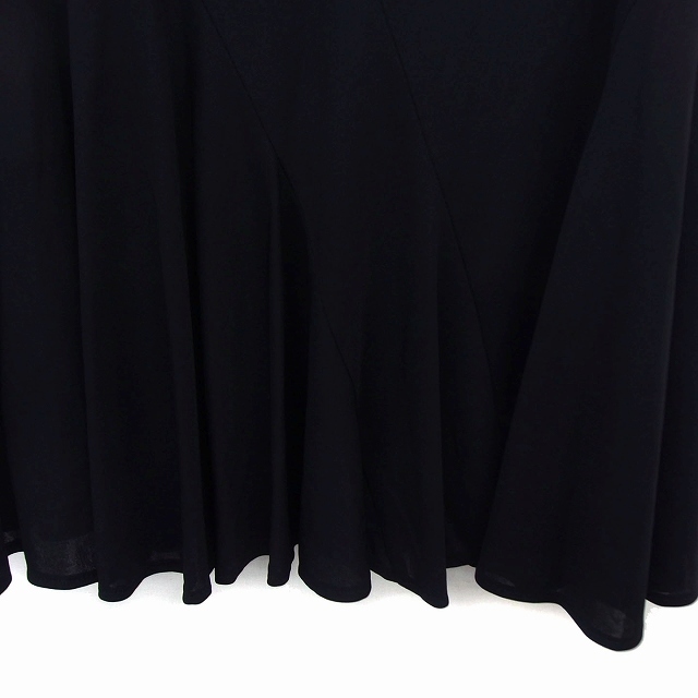 COUP DE CHANCE(クードシャンス)のクードシャンス スカート マーメイド フレア ひざ丈 透け感 サイドジップ 無地 レディースのスカート(ひざ丈スカート)の商品写真