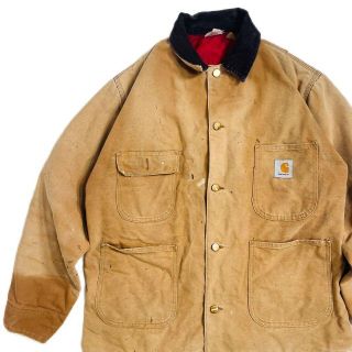 カーハート(carhartt)の【Carhartt】カーハートチョアコート 古着ワークジャケットダック地(カバーオール)