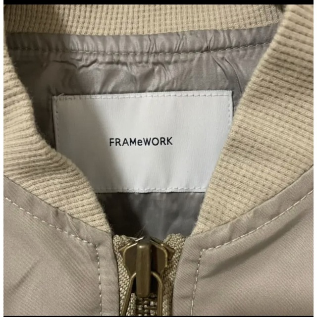FRAMeWORK(フレームワーク)の【新品未使用タグ付き】FRAMeWORK ナイロンツイルMA-1 2 レディースのジャケット/アウター(ブルゾン)の商品写真