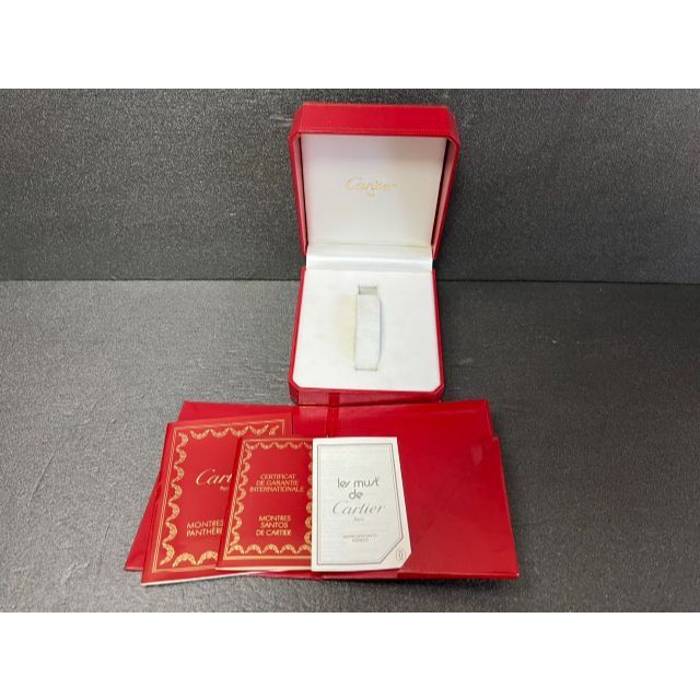 Cartier - Cartier カルティエ 腕時計 ケース 空箱 BOX & 保証書一式の