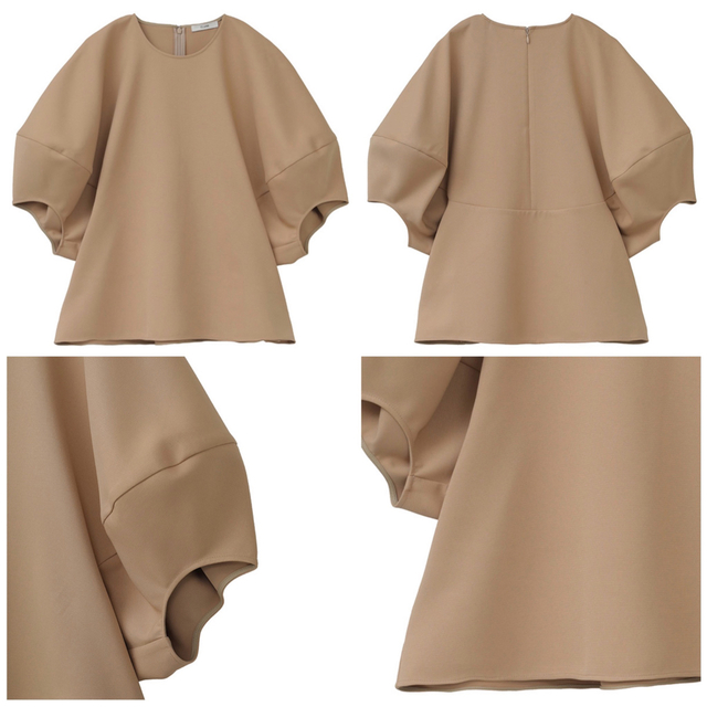 CLANE - CLANEクラネLANTERN SLEEVE TOPSベージュサイズ2 CLANE - CLANEクラネLANTERN SLEEVE TOPSベージュサイズ2