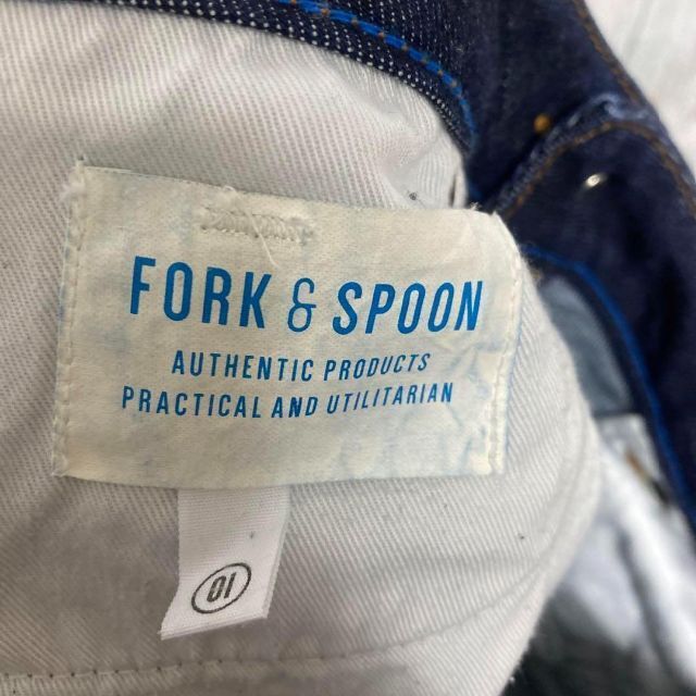 FORK&SPOON(フォークアンドスプーン)のFORK&SPOON フォーク&スプーン　レディース　デニム　タイトスカート　M レディースのスカート(ひざ丈スカート)の商品写真