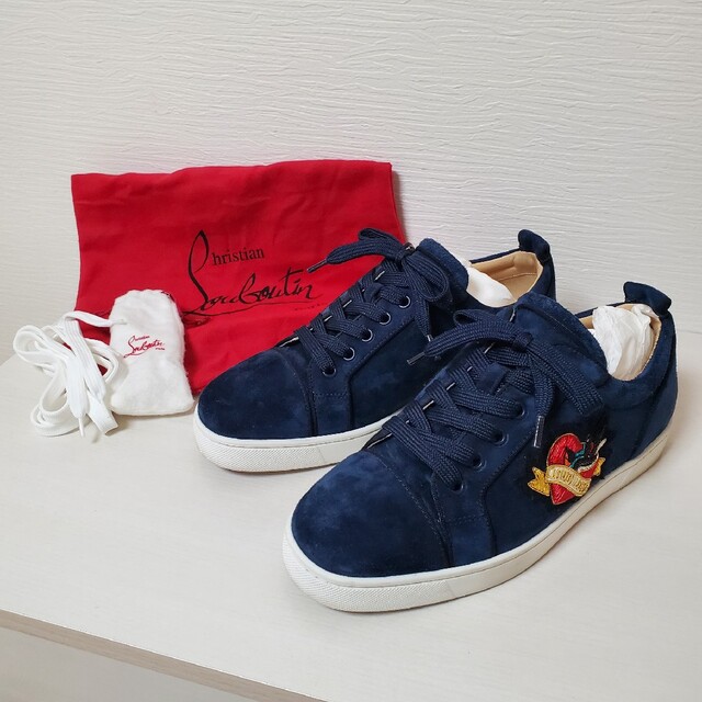 Christian Louboutin　スエードハートスニーカー