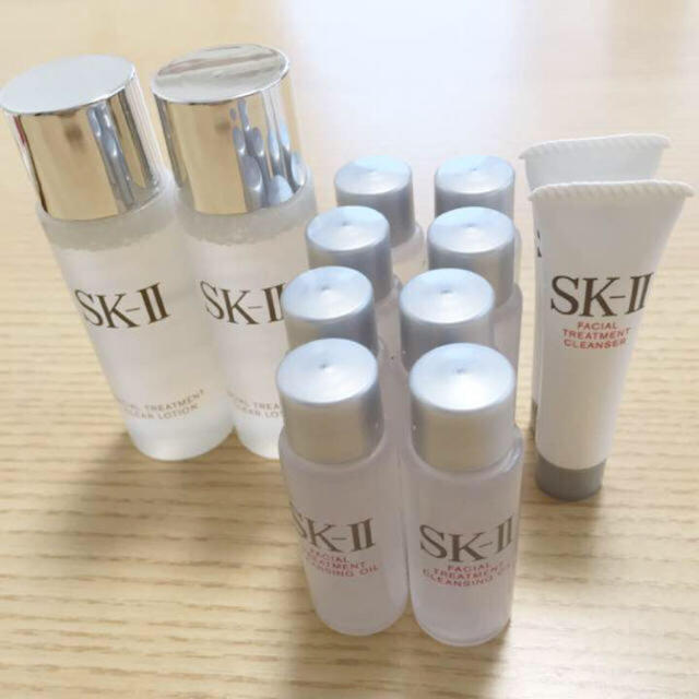 SK-II(エスケーツー)のYuriさん専用 値下げ SKII ミニボトル スキンケア 旅行セット トラベル コスメ/美容のキット/セット(サンプル/トライアルキット)の商品写真