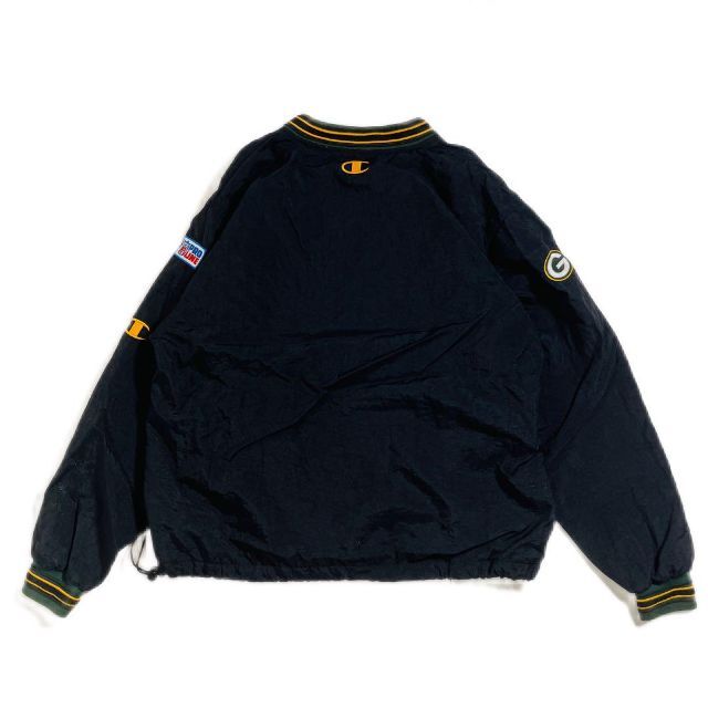 Champion(チャンピオン)の【Champion】チャンピオン パッカーズ プルオーバーナイロンジャケット メンズのジャケット/アウター(ナイロンジャケット)の商品写真