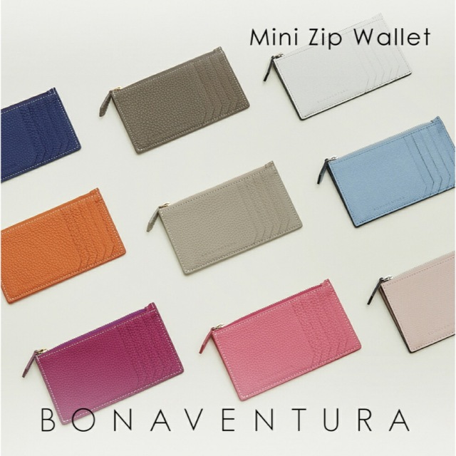 BONAVENTURA(ボナヴェントゥーラ)のBONAVENTURA ミニジップ ウォレット フラグメントケース  レディースのファッション小物(財布)の商品写真