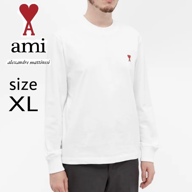 Ami Paris アミパリス ロングスリーブ シャツ スウェット 【半額