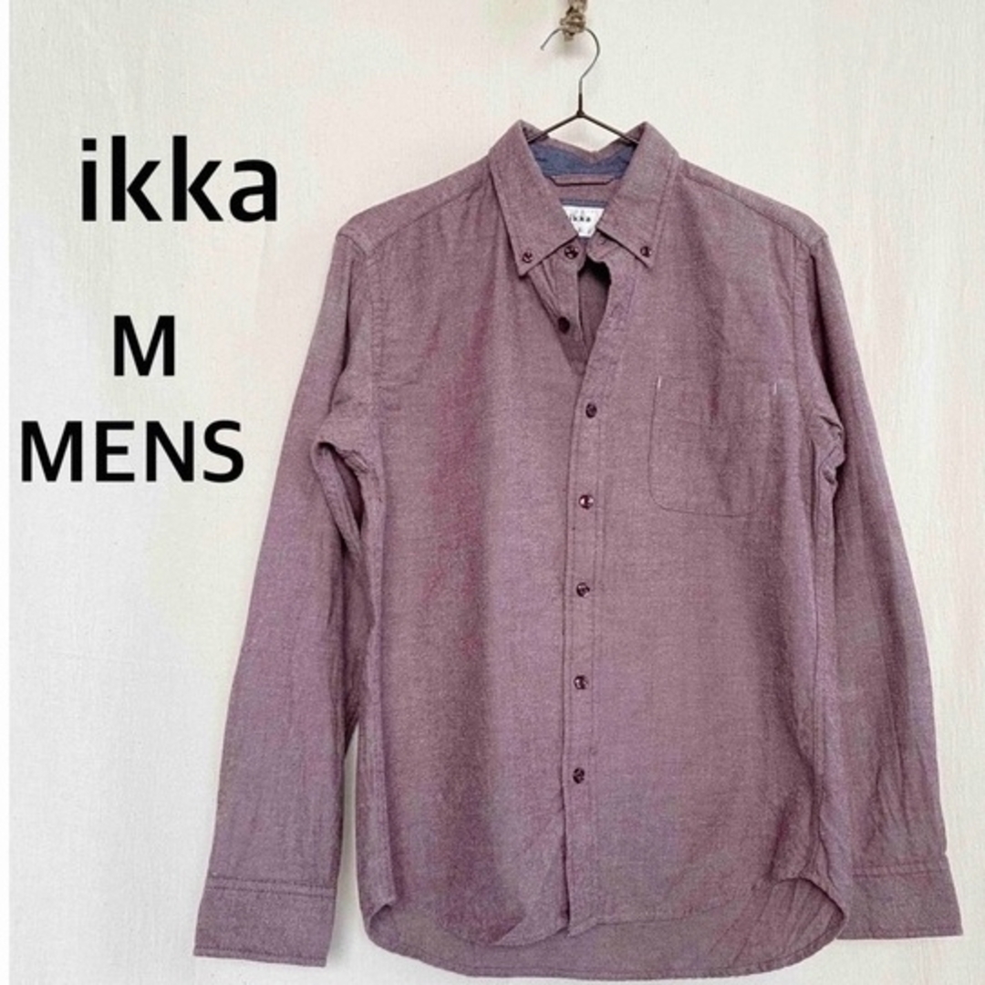 ikka(イッカ)のikka イッカ　メンズ　シャツ　トップス　Mサイズ メンズのトップス(シャツ)の商品写真