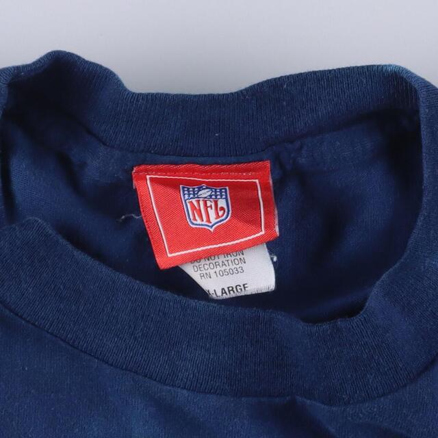 90年代 NFL NEW ENGLAND PATRIOTS ニューイングランドペイトリオッツ タイダイ柄 スポーツプリントTシャツ USA製 メンズXL ヴィンテージ /eaa318512 2