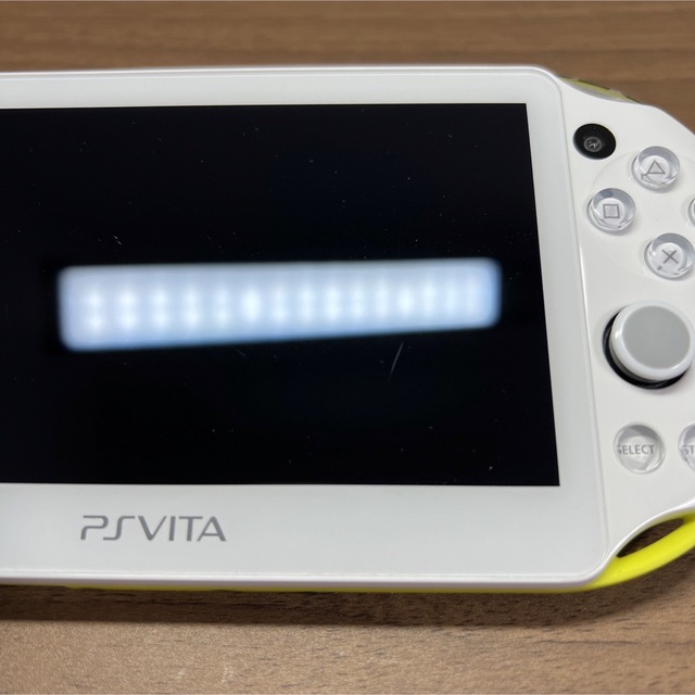 ★本体良品★ PlayStation Vita ライムグリーン/ホワイト 8