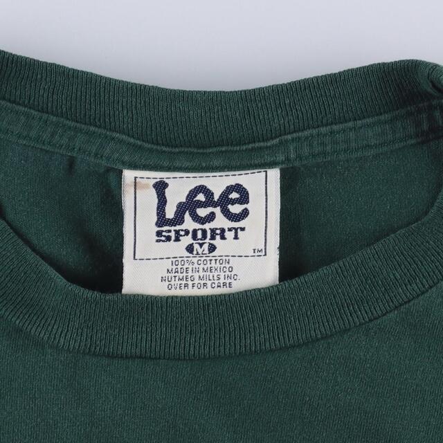 90年代 リー Lee SPORT NFL GREEN BAY PACKERS グリーンベイパッカーズ スポーツプリントTシャツ メンズM ヴィンテージ /eaa318505 2