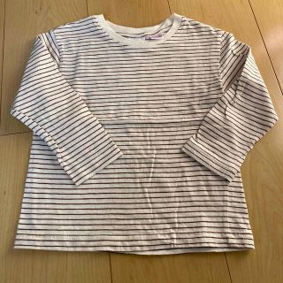 ザラキッズ(ZARA KIDS)のZARA キッズ　プレミアムコットンカットソー 98(ワンピース)