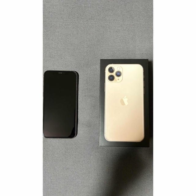 iPhone(アイフォーン)のiPhone11PRO 64GB GOLD スマホ/家電/カメラのスマートフォン/携帯電話(スマートフォン本体)の商品写真