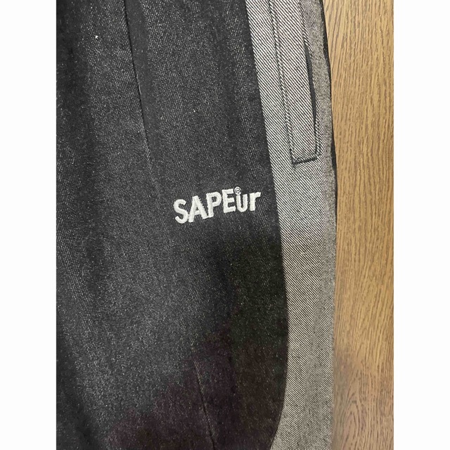 SAPEur サプール　デニムトラックパンツ　XXL