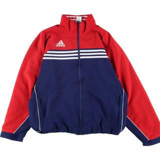 アディダス(adidas)の古着 90年代 アディダス adidas バックプリント ウインドブレーカー メンズL ヴィンテージ /eaa318679(ナイロンジャケット)