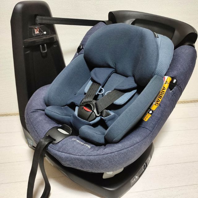 送料込】マキシコシ 美品 アクシスフィックス プラス ISOFIX 新生児