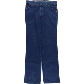 リーバイス(Levi's)の古着 リーバイス Levi's ACTION CASUALS ストライプ柄 テーパードデニムパンツ レディースXL(w33) /eaa319989(デニム/ジーンズ)