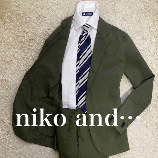 ニコアンド(niko and...)のniko and… PACKABLEMAN L位　ウォッシャブル　ストレッチ(セットアップ)