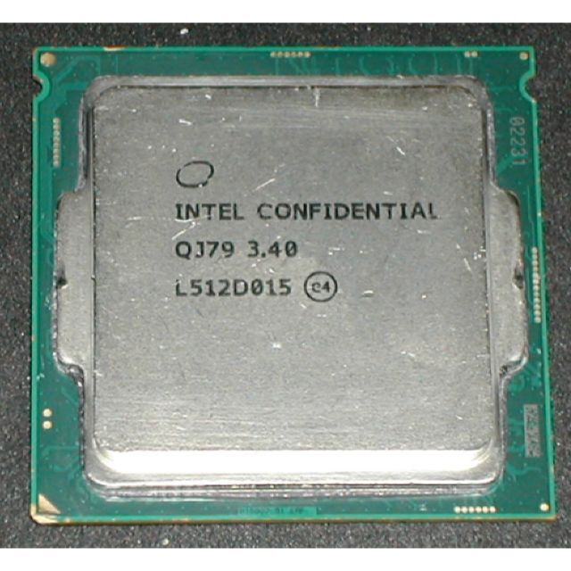 ジャンクCPU　XEON E3 1230 V5のES品　QJ79