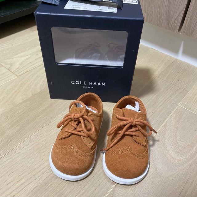 Cole Haan(コールハーン)の【美品】ベビーシューズ　12cm  COLE HAAN 子供靴　オシャレ靴 キッズ/ベビー/マタニティのキッズ靴/シューズ(15cm~)(フォーマルシューズ)の商品写真