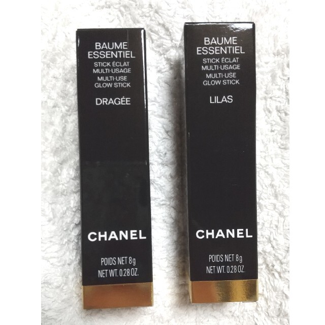 CHANEL(シャネル)の新品☆ シャネル ボーム エサンシエル ドラジェ ＋ リラ ２本 CHANEL コスメ/美容のベースメイク/化粧品(チーク)の商品写真