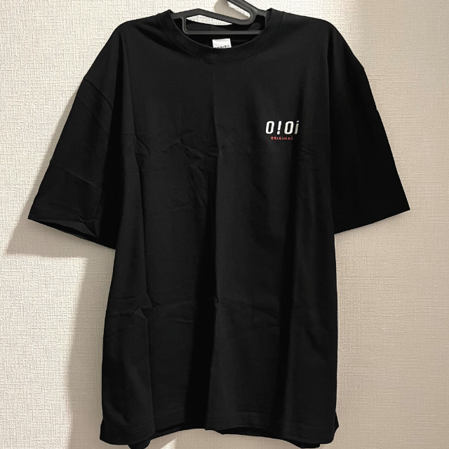 5252 BY O!Oi(ゴーニーゴーニーバイオアイオアイ)の【未使用タグ付き】男女兼用 5252 by OiOi ロゴTシャツ Lサイズ メンズのトップス(Tシャツ/カットソー(半袖/袖なし))の商品写真