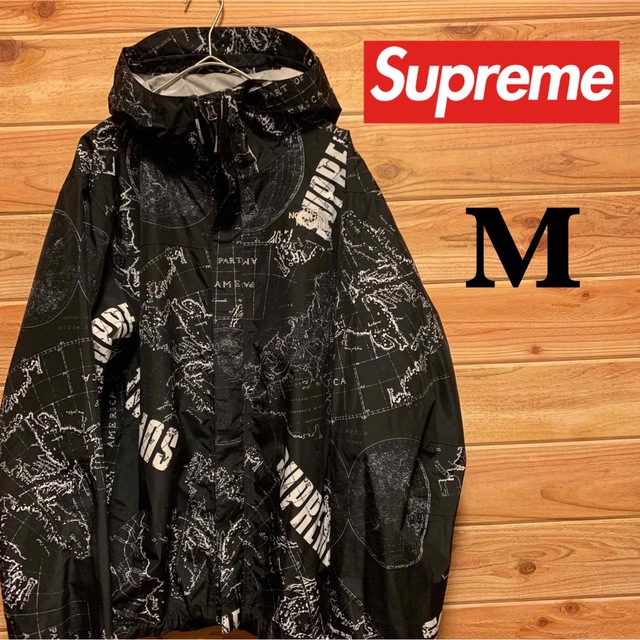 supreme ノースフェイス マウンテンパーカー 総柄 黒 | labiela.com