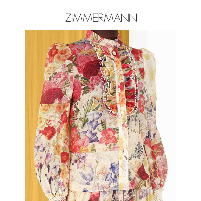 ❇️Zimmermann23春新作ジンマーマン花柄ブラウス 1