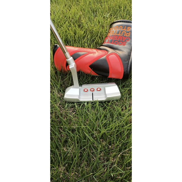 Scotty Cameron(スコッティキャメロン)のゴルフ　クラブ　パター　サークルT  赤　34 スポーツ/アウトドアのゴルフ(クラブ)の商品写真
