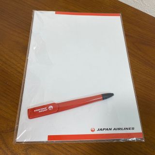 ジャル(ニホンコウクウ)(JAL(日本航空))の●JALノベルティ●  ノート＆ペン(ノベルティグッズ)