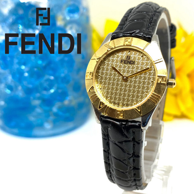 最終価格です値下げです【定価15万】フェンディ FENDI 32MM ZUCCA CHRONO ズッカ