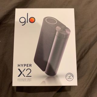 グロー(glo)のglo HYPER X2  ブラック(タバコグッズ)