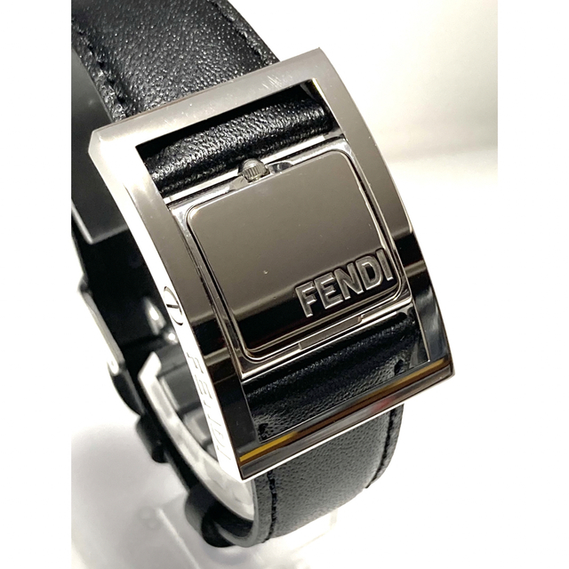 極美品! FENDI フェンディ 電池&ベルト新品 レディース腕時計