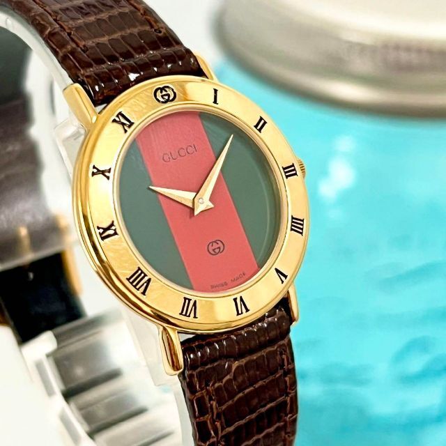 Gucci - 680 GUCCI グッチ時計 レディース腕時計 シェリーライン 美品