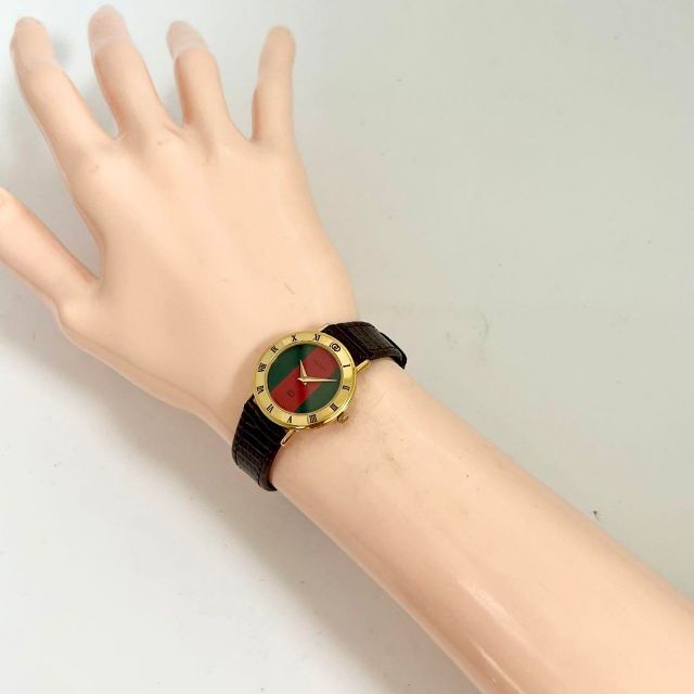 Gucci - 680 GUCCI グッチ時計 レディース腕時計 シェリーライン 美品