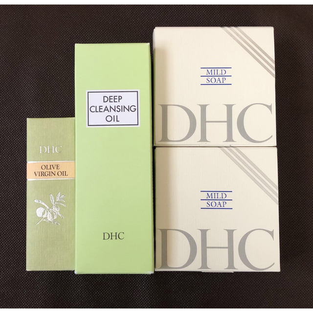 DHC(ディーエイチシー)の【新品】DHC  オリーブバージンオイル 他4点セット コスメ/美容のスキンケア/基礎化粧品(フェイスオイル/バーム)の商品写真