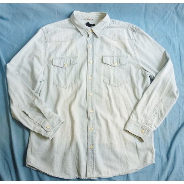 GAP(ギャップ)の上美品★　上質　GAP　上級『GAP　CLASSIC　FIT』デニムシャツ　XL メンズのジャケット/アウター(Gジャン/デニムジャケット)の商品写真