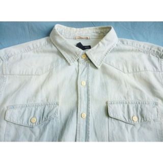 ギャップ(GAP)の上美品★　上質　GAP　上級『GAP　CLASSIC　FIT』デニムシャツ　XL(Gジャン/デニムジャケット)