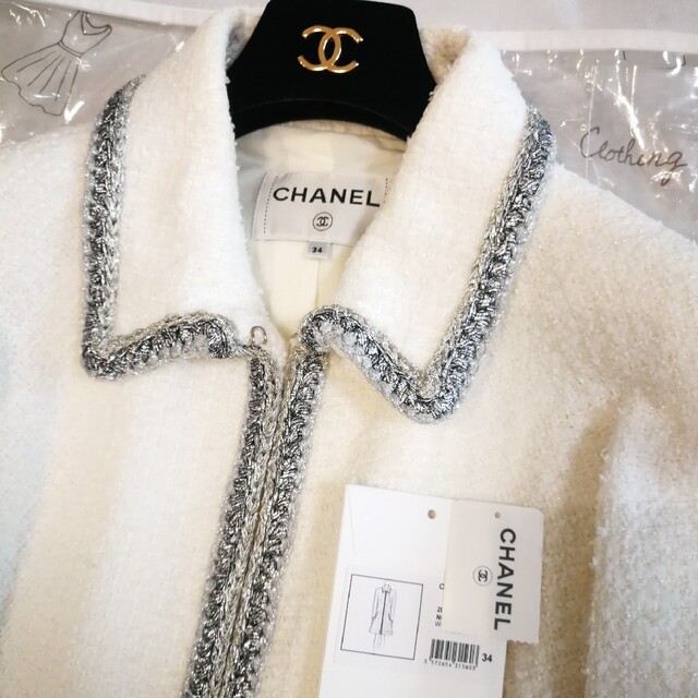 CHANEL(シャネル)のシャネル　ツイードジャケット　34　100万 レディースのジャケット/アウター(ノーカラージャケット)の商品写真