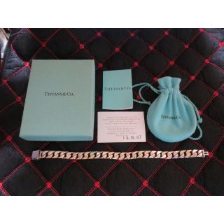 ティファニー(Tiffany & Co.)のTIFFANY　カーブ リンク ブレスレット　ティファニー(ブレスレット)