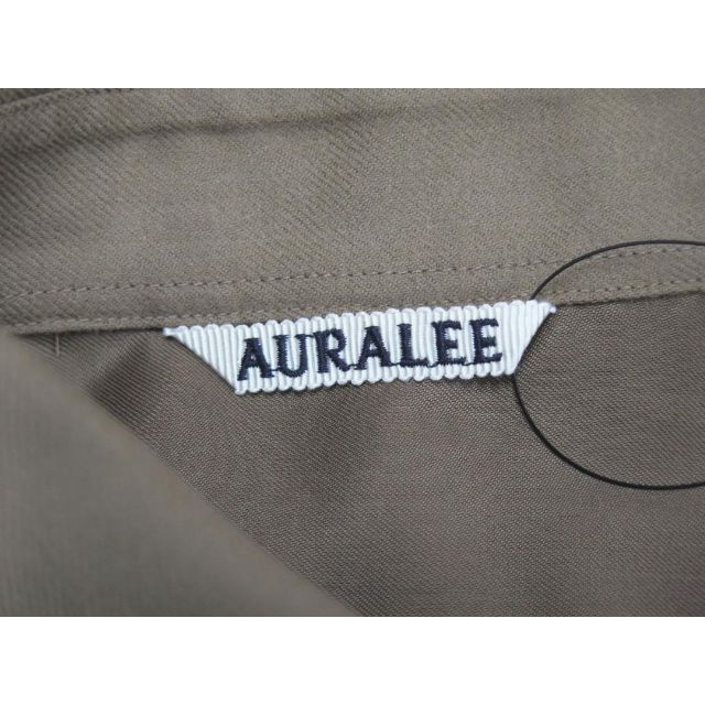 AURALEE(オーラリー)のAURALEE 21AW SUPER LIGHT WOOL SHIRTS 美品 メンズのトップス(シャツ)の商品写真