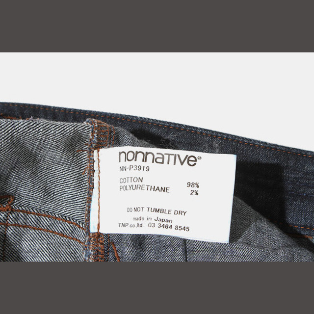 nonnative(ノンネイティブ)の2021SS nonnative ノンネイティブ 5ポケット デニムパンツ /● メンズのパンツ(デニム/ジーンズ)の商品写真