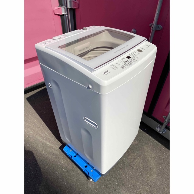 C5311☆最新2021年製かなり美品☆アクア 洗濯機 7KG 風乾燥 冷蔵庫