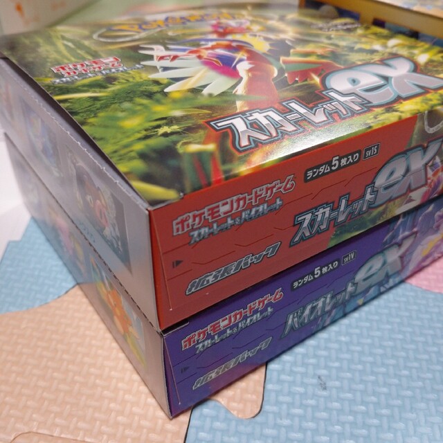 新品未開封】Vstarユニバース スカーレットex バイオレットex 6box 新品未開封】Vstarユニバース スカーレットex バイオレットex 6box