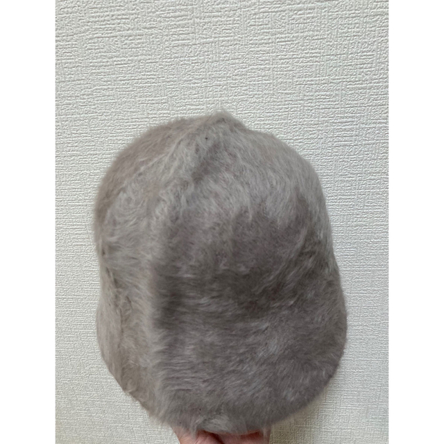 バケットハット ファー シャギー 帽子 韓国 バケハ ベージュ おしゃれ