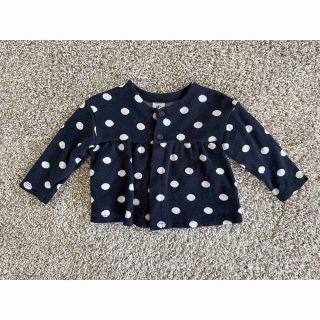 プチバトー(PETIT BATEAU)のプチバトー　カーディガン　ベビー　美品(カーディガン/ボレロ)