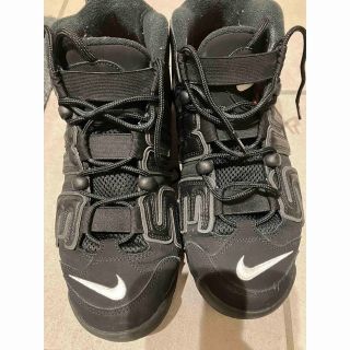 シュプリーム(Supreme)のSUPREME × NIKE AIR MORE UPTEMPO BLACK(スニーカー)